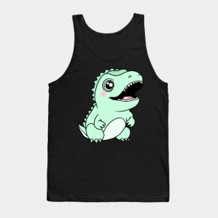 Pastel Baby Dinosaur Tank Top